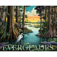 Everglades National Park 500 Piece Jigsaw Puzzle Boardwalk