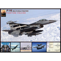 F-16 Falcon 1000 Piece Jigsaw Puzzle Eurographics CLOUDANIMESTUDIO