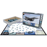 F-16 Falcon 1000 Piece Jigsaw Puzzle Eurographics CLOUDANIMESTUDIO