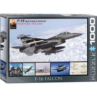 F-16 Falcon 1000 Piece Jigsaw Puzzle Eurographics CLOUDANIMESTUDIO