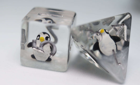 Baby Penguin RPG Dice Set CLOUDANIMESTUDIO