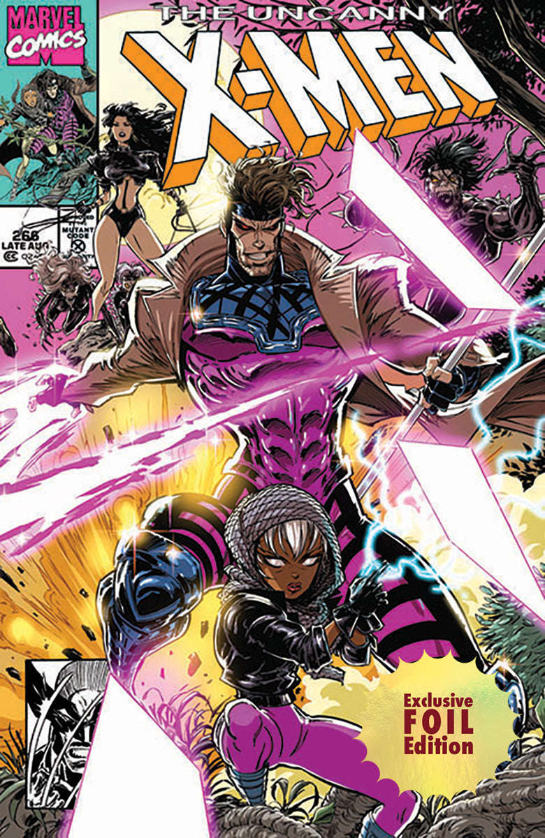 [Foil] Uncanny X-Men #266 Facsimile Edition Unknown Comics Kaare Andrews Exclusive Nycc 2024 Var (10/23/2024) CLOUDANIMESTUDIO