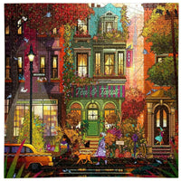Fall in Brooklyn 1000 Piece Jigsaw Puzzle eeBoo CLOUDANIMESTUDIO