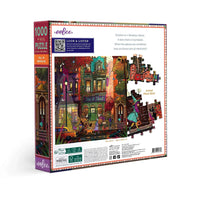 Fall in Brooklyn 1000 Piece Jigsaw Puzzle eeBoo CLOUDANIMESTUDIO