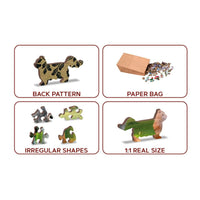 Farm Kindergarten 300 Piece Wood Jigsaw Puzzle Wooden City