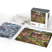 Farmers Market 500 Piece Jigsaw Puzzle Boardwalk