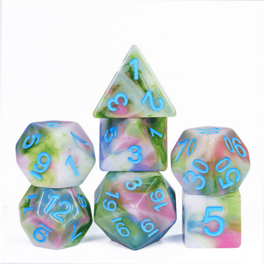 Field of Spring RPG Dice Set CLOUDANIMESTUDIO