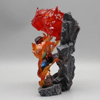 Fire Fist Portgas D. Ace Anime Figurine, One Piece Figures PVC Statue 18 CM - CloudAnimeStudio