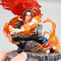 Fire Fist Portgas D. Ace Anime Figurine, One Piece Figures PVC Statue 18 CM - CloudAnimeStudio