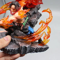Fire Fist Portgas D. Ace Anime Figurine, One Piece Figures PVC Statue 18 CM - CloudAnimeStudio