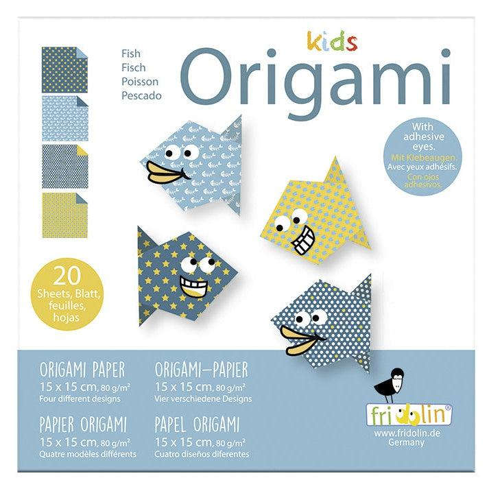 Fish Kids Origami Kit Fridolin CLOUDANIMESTUDIO