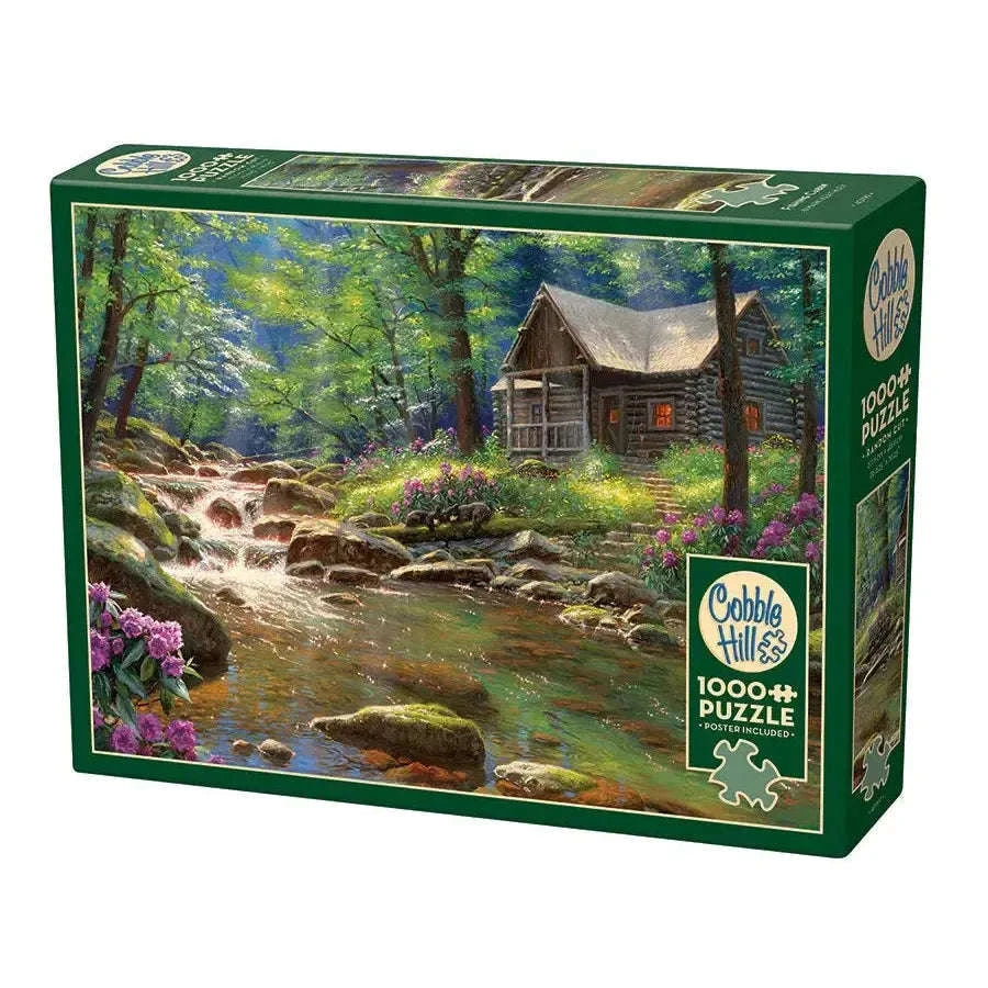 Fishing Cabin 1000 Piece Jigsaw Puzzle Cobble Hill CLOUDANIMESTUDIO