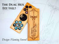 Flaming Sword | Dual Hex Vault CLOUDANIMESTUDIO