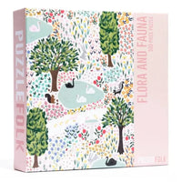 Flora & Fauna 500 Piece Jigsaw Puzzle PuzzleFolk