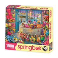 Flower Shop 1000 Piece Jigsaw Puzzle Springbok CLOUDANIMESTUDIO