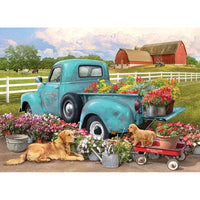 Flower Truck 1000 Piece Jigsaw Puzzle Cobble Hill CLOUDANIMESTUDIO