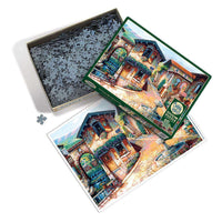 Fountain on the Square 1000 Piece Jigsaw Puzzle Cobble Hill CLOUDANIMESTUDIO
