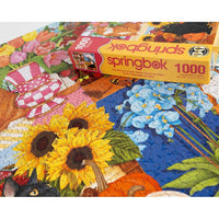 Four Seasons of Cats 1000 Piece Jigsaw Puzzle Springbok CLOUDANIMESTUDIO