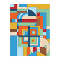 Frank Lloyd Wright December Gifts 500 Piece Jigsaw Puzzle Galison