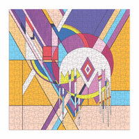 Frank Lloyd Wright Frozen Spheres 500 Piece Jigsaw Puzzle Galison
