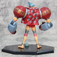 Franky One Piece Anime Figure, Wano Country Cyborg Figurines Iron Man Cutty Flam - CloudAnimeStudio