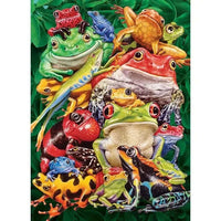 Frog Business 1000 Piece Jigsaw Puzzle Cobble Hill CLOUDANIMESTUDIO