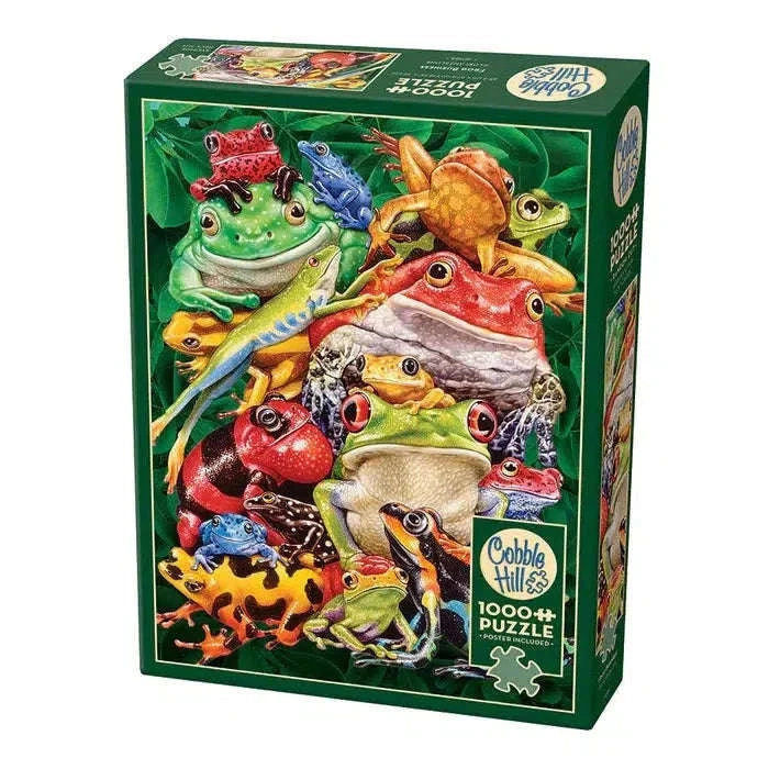 Frog Business 1000 Piece Jigsaw Puzzle Cobble Hill CLOUDANIMESTUDIO