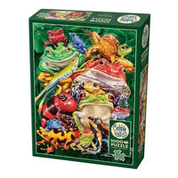 Frog Business 1000 Piece Jigsaw Puzzle Cobble Hill CLOUDANIMESTUDIO