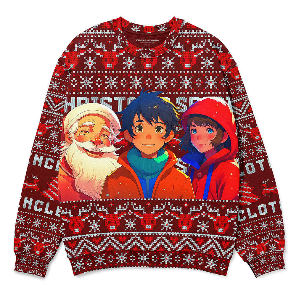 Christmas Spirit Ugly Sweatshirt CLOUDANIMESTUDIO