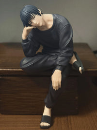 Fushiguro Toji Anime Figure Jujutsu Kaisen Action Figurines Sitting PVC Model Collectible Toy Gift - CLOUDANIMESTUDIO