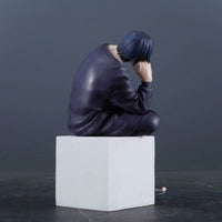 Fushiguro Toji Anime Figure Jujutsu Kaisen Action Figurines Sitting PVC Model Collectible Toy Gift - CLOUDANIMESTUDIO