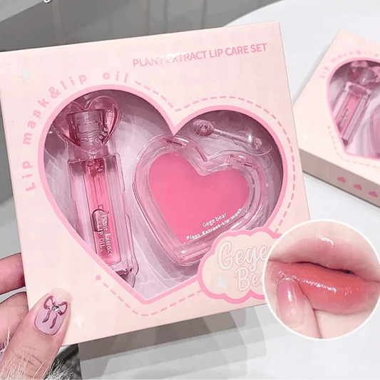 GEGE BEAR Lip Balm & Gloss Kit CLOUDANIMESTUDIO