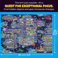 Galactic Tails Seekers Finders 1000 Piece Jigsaw Puzzle Quokka