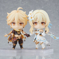 Genshin Impact Kawaii Mini Figurines, Lumine, Aether, Barbatos, Cute Chibi Action Figures Collector Toys 10 cm - CloudAnimeStudio