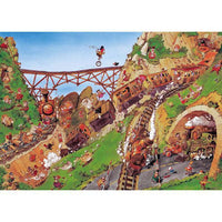 Getaway Car Fred Wanted Seek & Find 1000 Piece Jigsaw Puzzle Heye CLOUDANIMESTUDIO