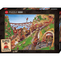 Getaway Car Fred Wanted Seek & Find 1000 Piece Jigsaw Puzzle Heye CLOUDANIMESTUDIO