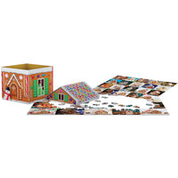 Gingerbread House 550 Piece Jigsaw Puzzle in Tin Eurographics CLOUDANIMESTUDIO
