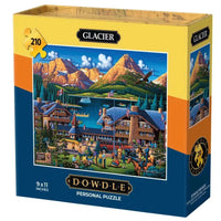 Glacier National Park 210 Piece Jigsaw Puzzle Dowdle CLOUDANIMESTUDIO