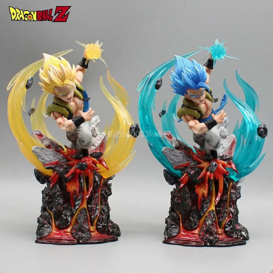 Gogeta Super Saiyan Blue Figure, Dragon Ball Super Big Bang Kamehamaha 7 in - CloudAnimeStudio