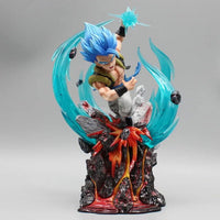 Gogeta Super Saiyan Blue Figure, Dragon Ball Super Big Bang Kamehamaha 7 in - CloudAnimeStudio