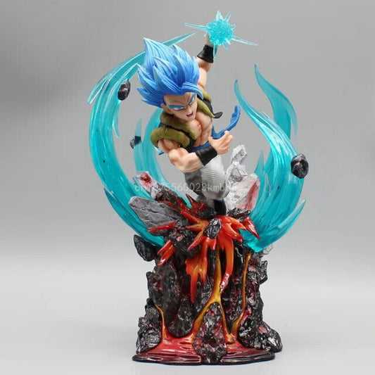 Gogeta Super Saiyan Blue Figure, Dragon Ball Super Big Bang Kamehamaha 7 in - CloudAnimeStudio