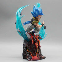 Gogeta Super Saiyan Blue Figure, Dragon Ball Super Big Bang Kamehamaha 7 in - CloudAnimeStudio