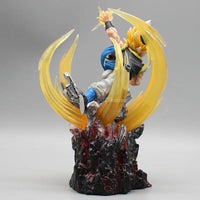 Gogeta Super Saiyan Blue Figure, Dragon Ball Super Big Bang Kamehamaha 7 in - CloudAnimeStudio