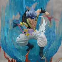 Gogeta Super Saiyan Blue LED Anime Figurine, Dragon Ball Super Action Figures Collection Toy Gift 28 cm - CloudAnimeStudio