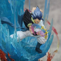 Gogeta Vs Broly Figure, Dragon Ball Super Saiyan Blue Anime Figurine 11 in - CloudAnimeStudio