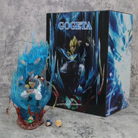 Gogeta Vs Broly Figure, Dragon Ball Super Saiyan Blue Anime Figurine 11 in - CloudAnimeStudio