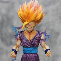 Gohan Super Saiyan 2 Anime Figure, Dragon Ball Z Figurines Cell Saga 28 cm - CloudAnimeStudio