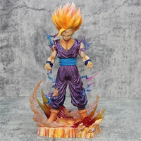 Gohan Super Saiyan 2 Anime Figure, Dragon Ball Z Figurines Cell Saga 28 cm - CloudAnimeStudio