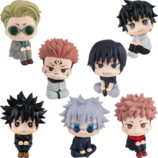 Gojo Satoru Anime Figure Jujutsu Kaisen Action Figurines Chibi Mini Set PVC Model Collectible Display Toy Gift - CLOUDANIMESTUDIO