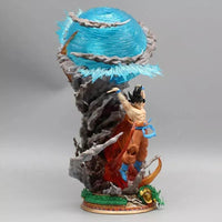 Goku LED Anime Figure, Spirit Bomb Dragon Ball Z, Dragon Ball Super Son Goku Figurines, Anime Gift 10 in - CloudAnimeStudio